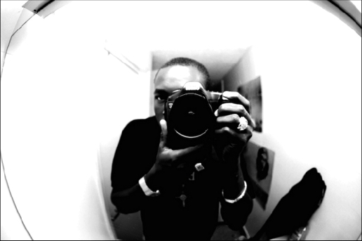 Self portrait of Photographer Dwayne Tucker