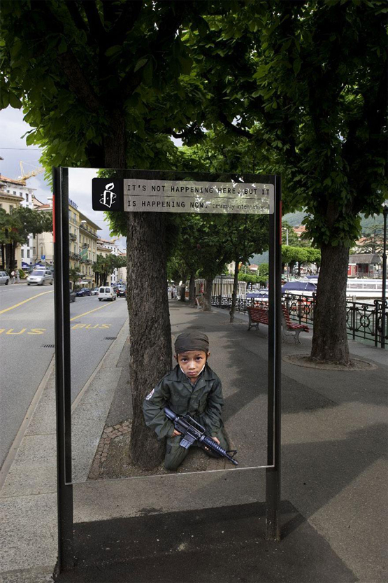 Responses To The Most Powerful Social Issue Ads That’ll Make You Stop And Think amnesty international campaign ads 122 Responses To The Most Powerful Social Issue Ads That’ll Make You Stop And Think
