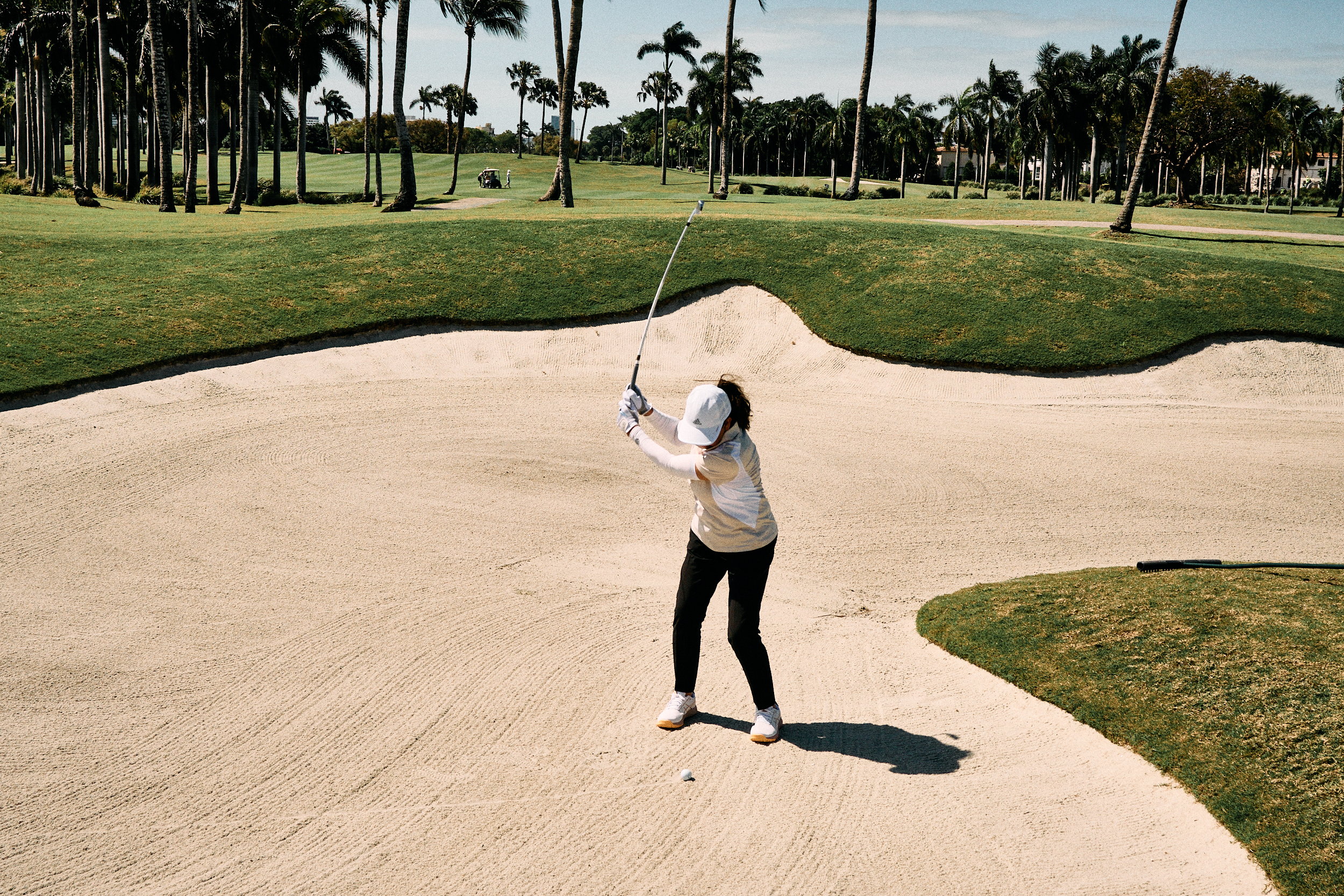 natural light golf course scenery photographed during a casual session